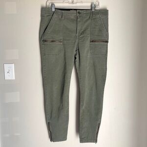 🪶 Knox Rose Olive Green Zip Cargo Pants – Size 14